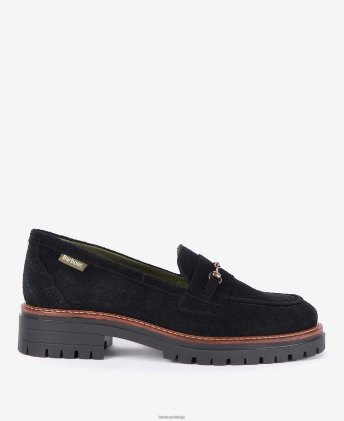 Barbour sievietes Brooke horsebit loafers P8J88A2147 apavi konjaks