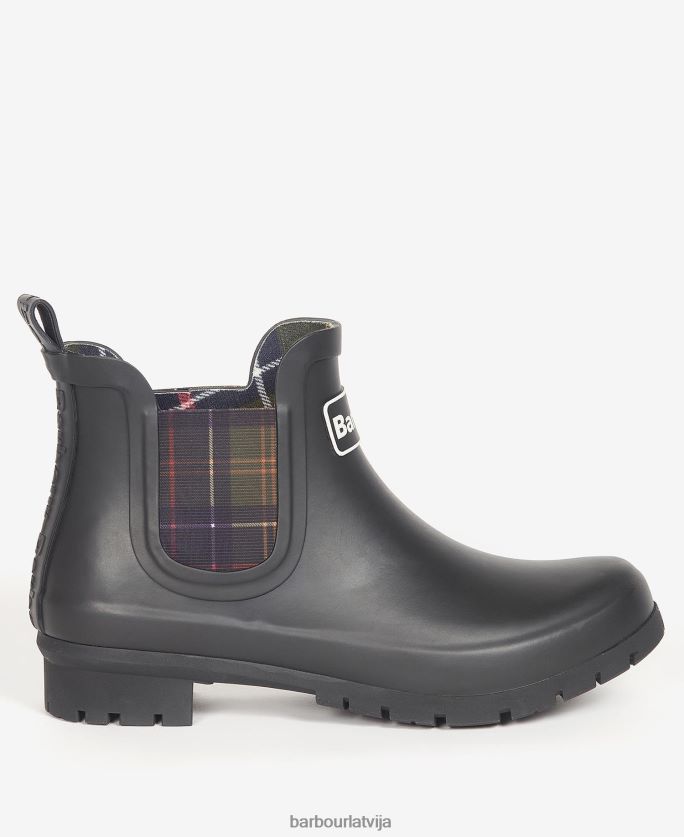 Barbour sievietes Kingham Wellingtons P8J88A2156 apavi melns