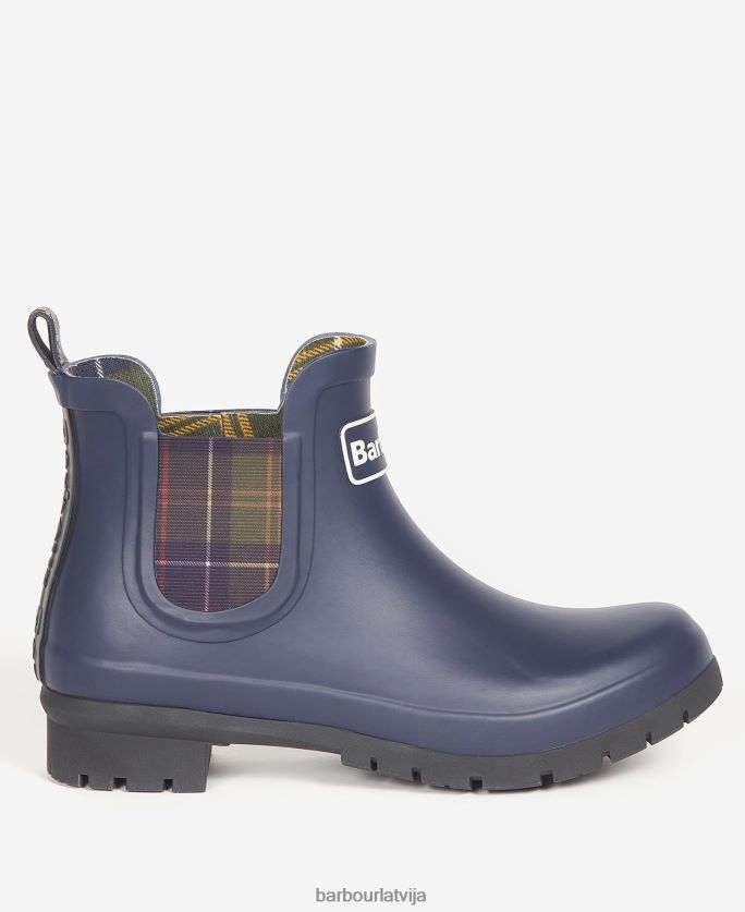 Barbour sievietes Kingham Wellingtons P8J88A2164 apavi melns