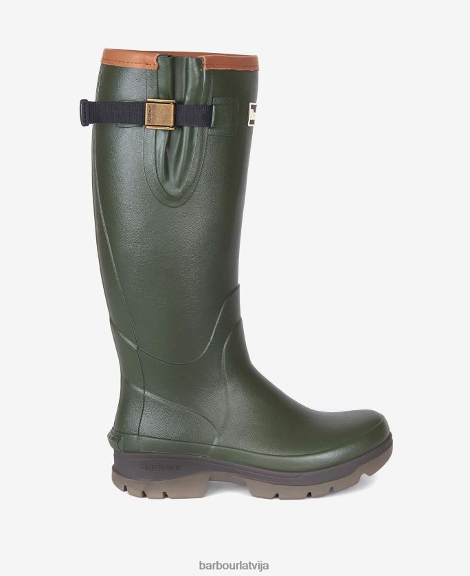 Barbour sievietes tempest Wellingtons P8J88A2154 apavi olīvu