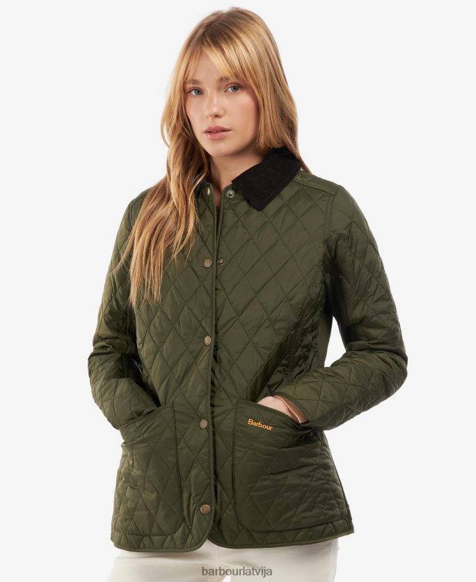 Barbour sievietes annandale stepēta jaka P8J88A1508 apģērbs melns