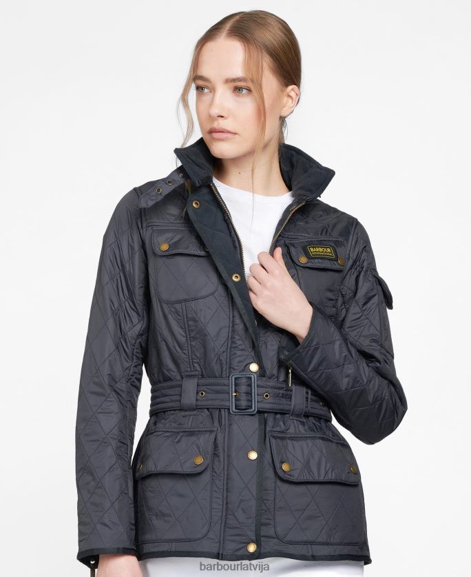 Barbour sievietes starptautiskā polarquilt jaka P8J88A1436 apģērbs flote