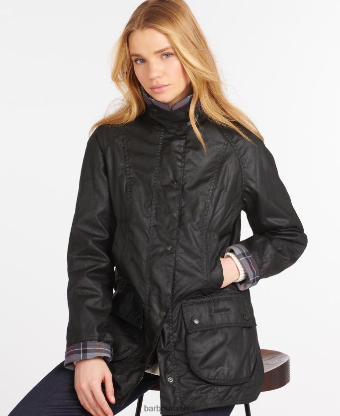 Barbour sievietes beadnell vaska jaka P8J88A1370 apģērbs mizu