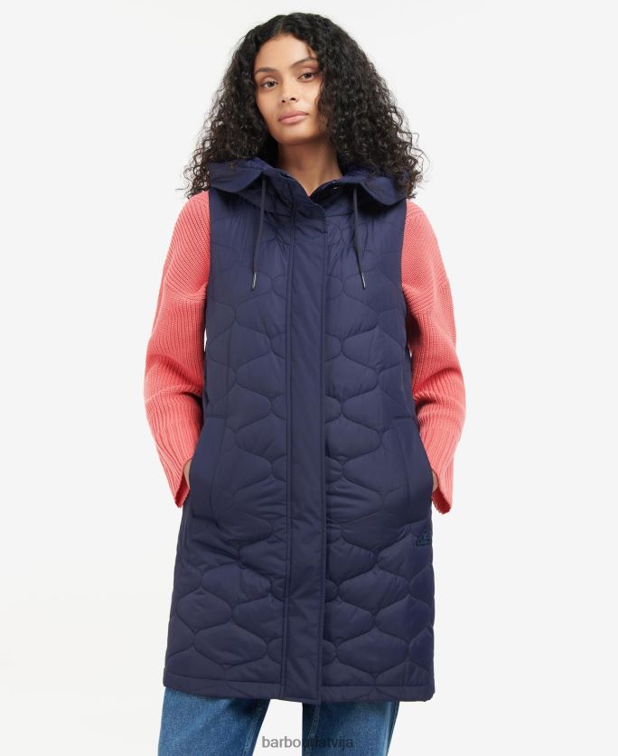 Barbour sievietes nahla gilet P8J88A1568 apģērbs olīvkoks