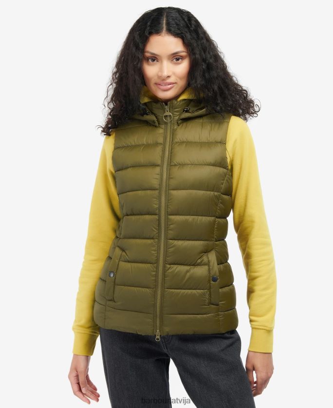 Barbour sievietes šovs gilet P8J88A1582 apģērbs rozā kvarcs