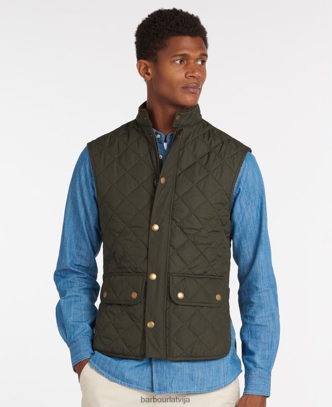 Barbour vīriešiem Lowerdale gilet P8J88A221 apģērbs flote