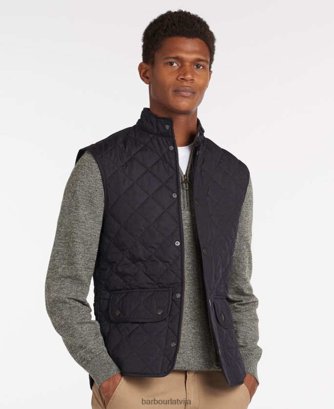 Barbour vīriešiem Lowerdale gilet P8J88A264 apģērbs melns