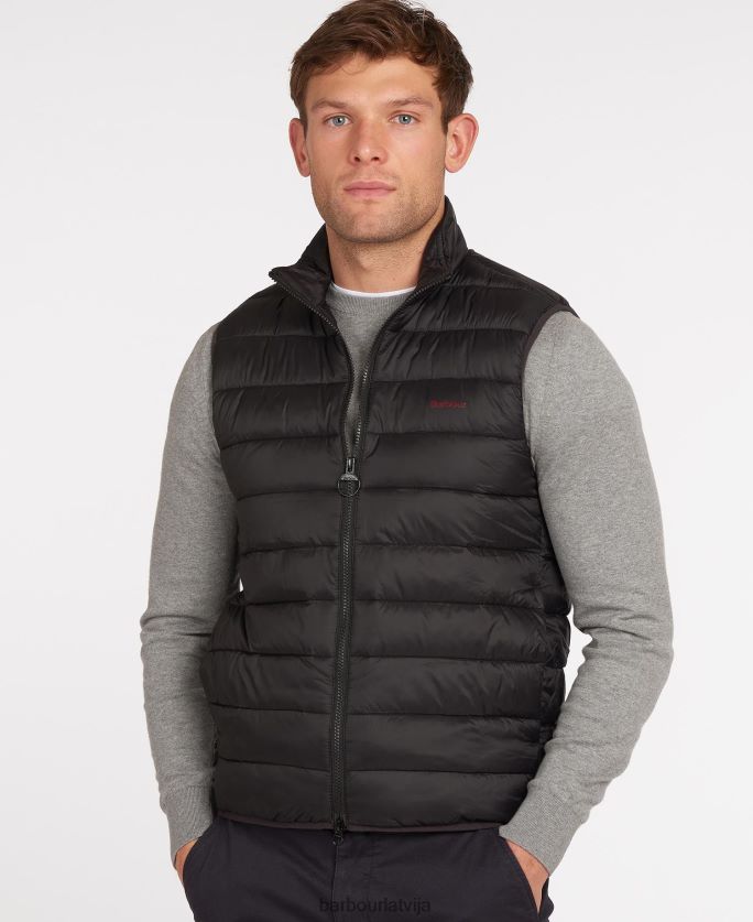 Barbour vīriešiem bretbijs gilets P8J88A239 apģērbs melns