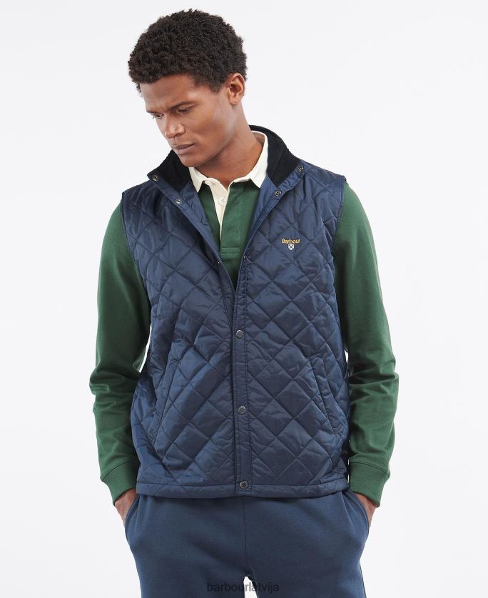 Barbour vīriešiem cekuls gilet P8J88A232 apģērbs flote