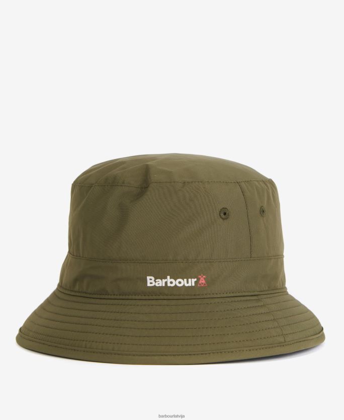 Barbour vīriešiem Baysburn bucket cepure P8J88A2308 Piederumi paparde