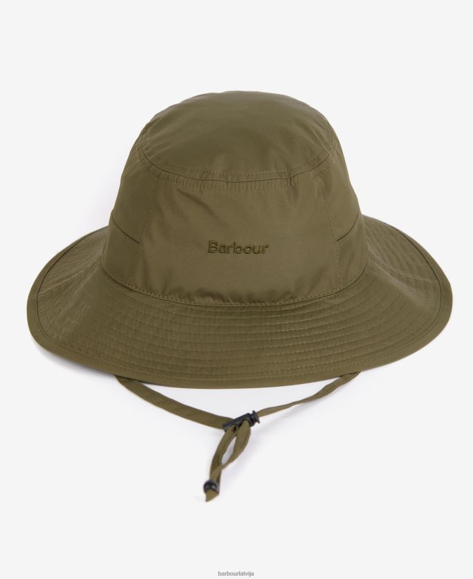 Barbour vīriešiem clayton bucket cepure P8J88A2263 Piederumi paparde