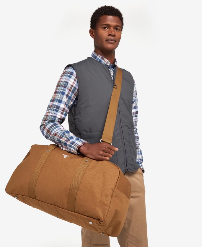 Barbour vīriešiem kaskādes holdall P8J88A2205 Piederumi flote