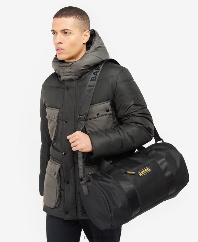 Barbour vīriešiem knockhill holdall P8J88A2181 Piederumi melns